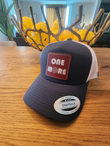 The One More Brand, Pickleball Trucker Caps, Free Shipping