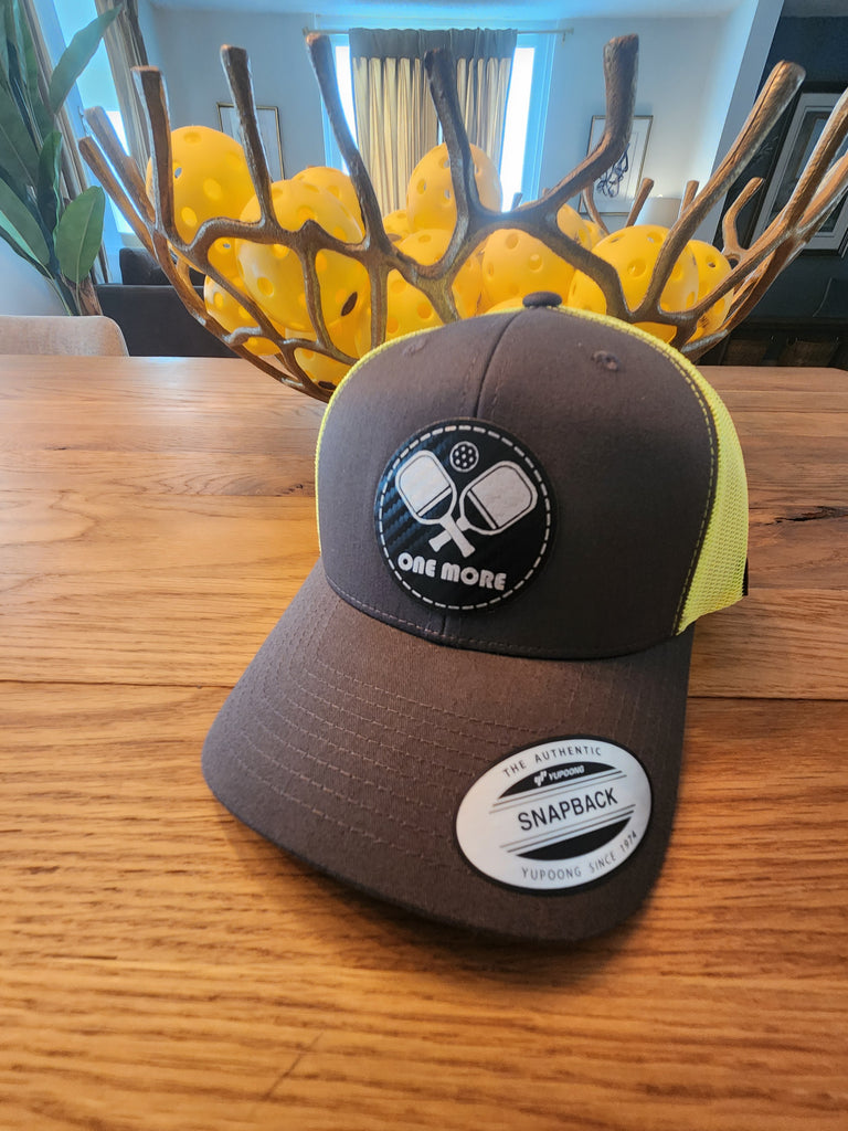 The One More Brand, Pickleball Trucker Caps, Free Shipping