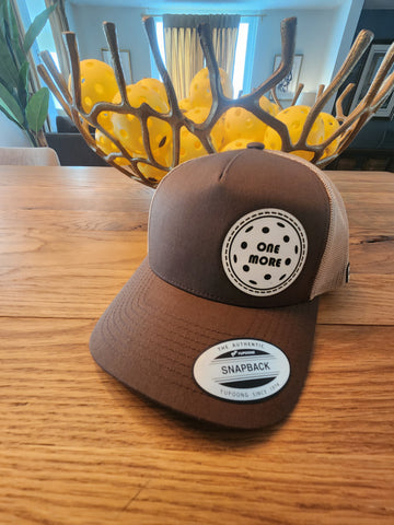 The One More Brand, Pickleball Trucker Caps, Free Shipping